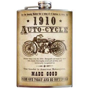 Flask - Autocycle Vintage Motorcycle